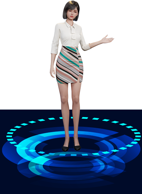 幻影未來運(yùn)動(dòng)裝女性虛擬人數(shù)字人