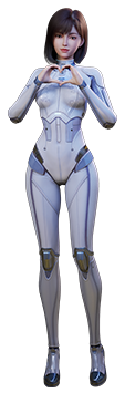 幻影未來(lái)科技女性虛擬人數(shù)字人