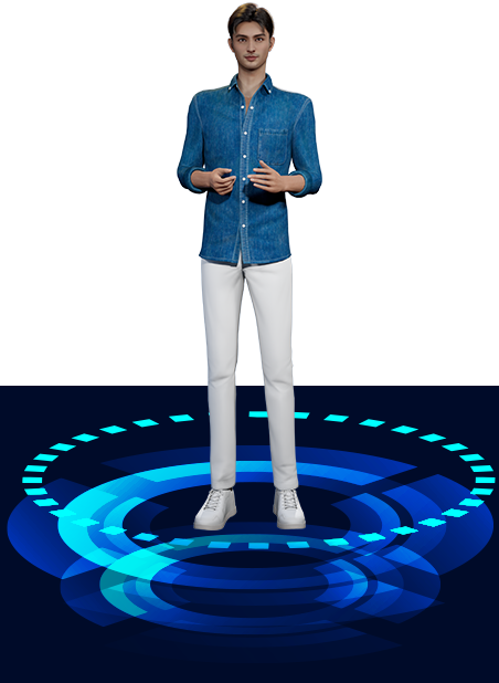 幻影未來時(shí)尚商務(wù)裝女性虛擬人數(shù)字人