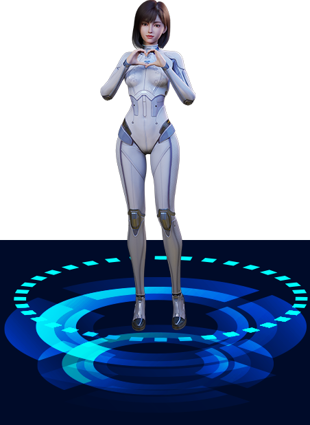幻影未來科技女性虛擬人數(shù)字人
